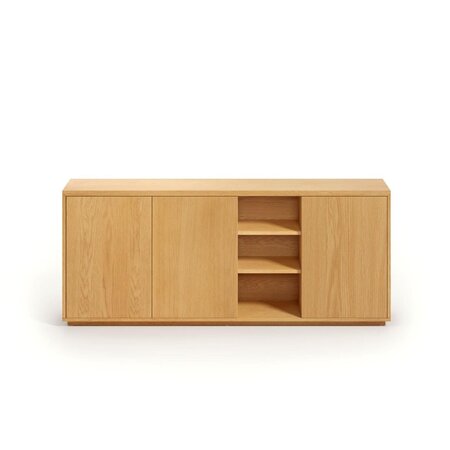 Kave Home ABILEN - Sideboard Eiche 180 x 75 cm-Natur