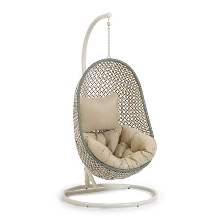 Kave Home CIRA - Outdoor Hängesessel - Grün