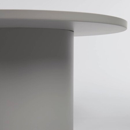 Kave Home FLEKSA - Couchtisch rund Ø 72 cm - Grau