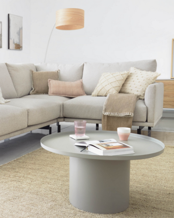 Kave Home FLEKSA - Couchtisch rund Ø 72 cm