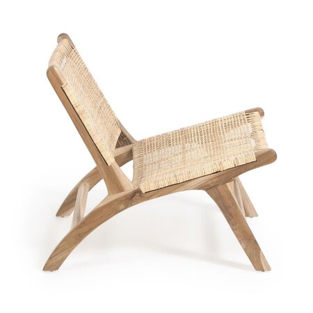 Kave Home BEIDA - Sessel Teakholz