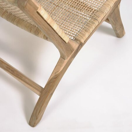 Kave Home BEIDA - Sessel Teakholz