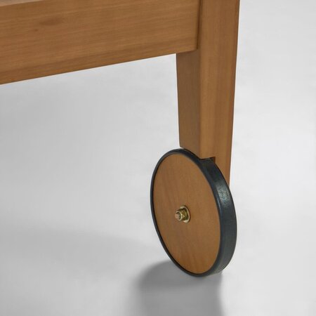 Kave Home CATERIN - Sonnenliege Eukalyptusholz - Beige