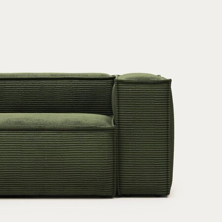 Kave Home BLOK - Sofa 2 Sitzer - Grün