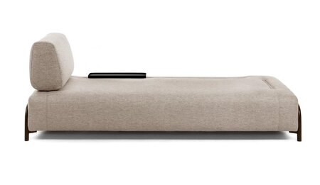 Kave Home COMPO - Sofa 3 Sitzer mit Tablett - 232 cm