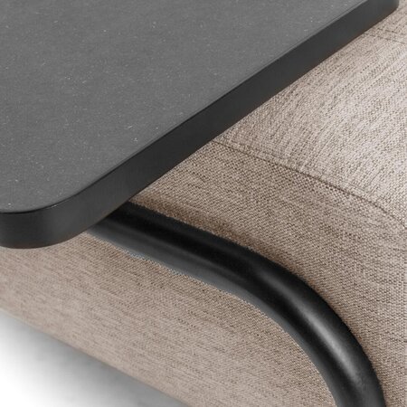 Kave Home COMPO - Sofa 3 Sitzer mit Tablett - 252 cm