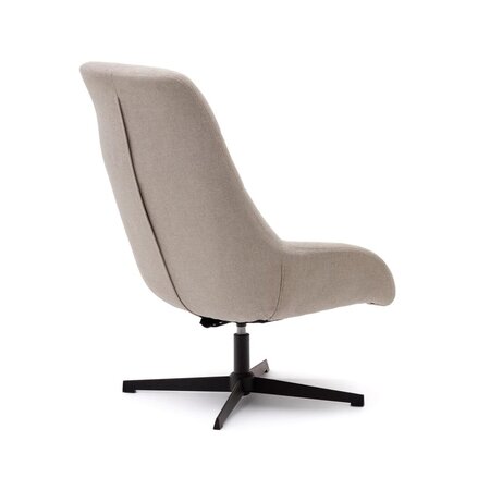 Kave Home CELIDA - Drehsessel mit Chenille Bezug