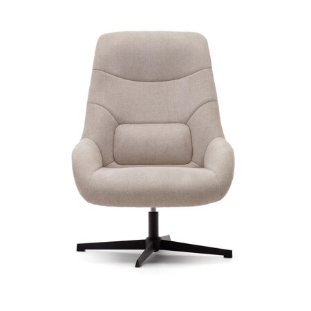 Kave Home CELIDA - Drehsessel mit Chenille Bezug