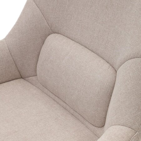 Kave Home CELIDA - Drehsessel mit Chenille Bezug