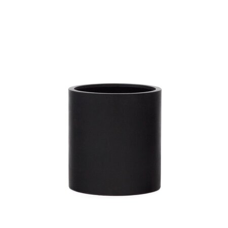 Kave Home AIGUABLAVA Blumentopf-Schwarz-Ø 52cm