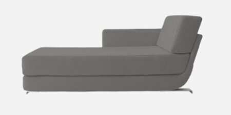 Softline LOUNGE Chaiselongue - Cento, Felt, Felt Melange, Valencia, Velvet