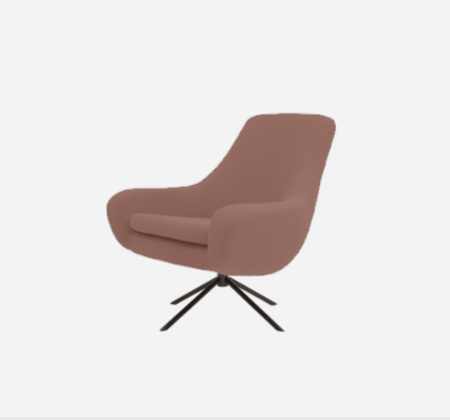 Softline Noomi Lounge Sessel-Vision - 397 Orange