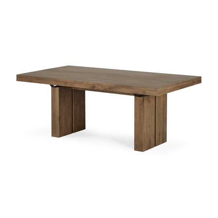 Ethnicraft Double Extendable Dining Table - Teak