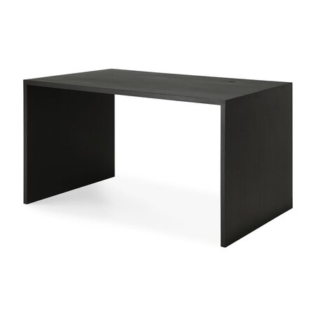 Ethnicraft Eiche Schwarz U - Schreibtisch