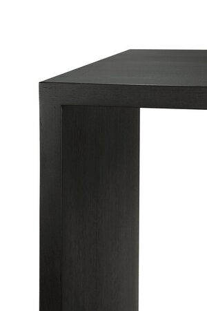Ethnicraft Eiche Schwarz U - Schreibtisch