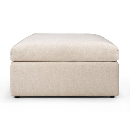 Ethnicraft Mellow Ottoman - Polsterhocker - Off-White