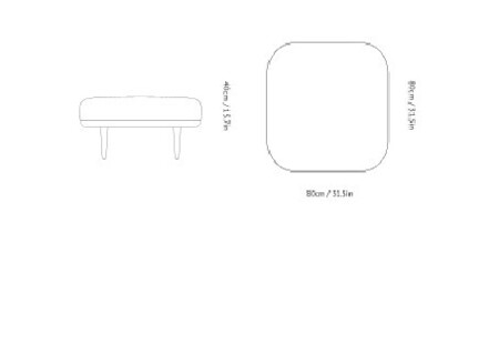 AndTradition Fly Pouf SC9
