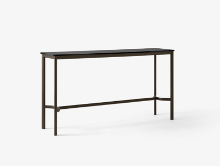 &Tradition Drip Bartisch HW63 - Hochtisch-Bronziert-Schwarzes Nano-Laminat