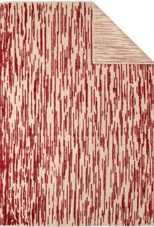 Nanimarquina Doblecara - Wollteppich: Beige/Rot - Doblecara 3