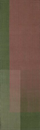 Nanimarquina Haze Runner L - Wollteppich-Grün/Rosé-Haze 3