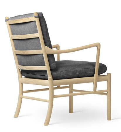 Carl Hansen & Søn OW149 Colonial Chair - Sessel mit Textilbezug - Re-Wool 0198