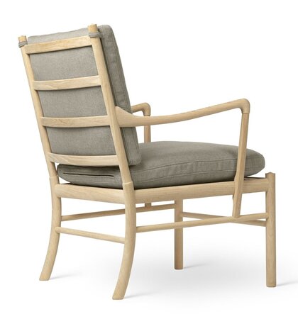 Carl Hansen & Søn OW149 Colonial Chair - Sessel mit Textilbezug - Re-Wool 0218