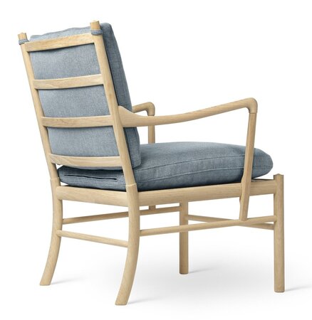 Carl Hansen & Søn OW149 Colonial Chair - Sessel mit Textilbezug - Re-Wool 0718