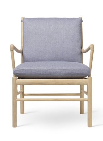 Carl Hansen & Søn OW149 Colonial Chair - Sessel mit Textilbezug - Re-Wool 0868