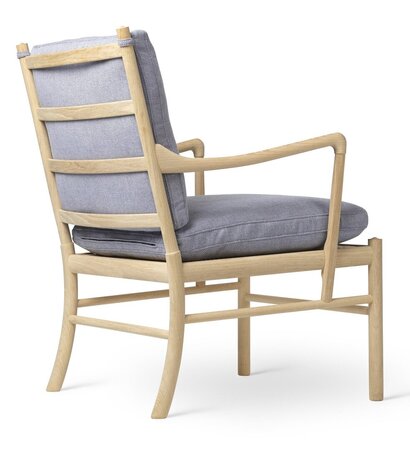 Carl Hansen & Søn OW149 Colonial Chair - Sessel mit Textilbezug - Re-Wool 0868