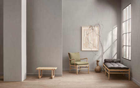 Carl Hansen & Søn OW149 Colonial Chair - Sessel mit Textilbezug