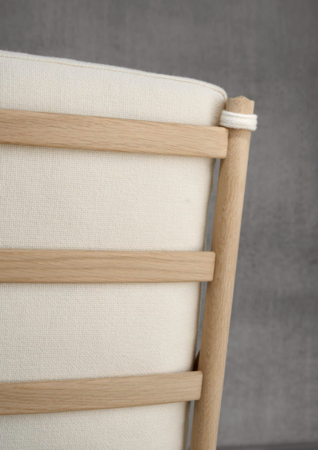 Carl Hansen & Søn OW149 Colonial Chair - Sessel mit Textilbezug