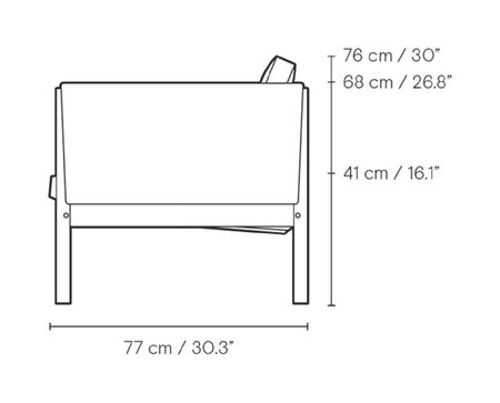 Carl Hansen & Søn CH163 Sofa