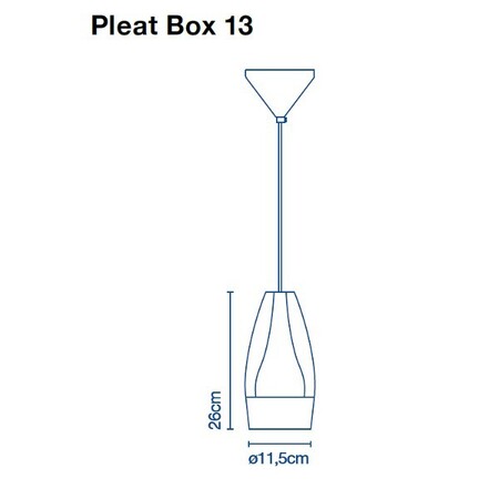 Marset Pleat Box 13 Pendelleuchte
