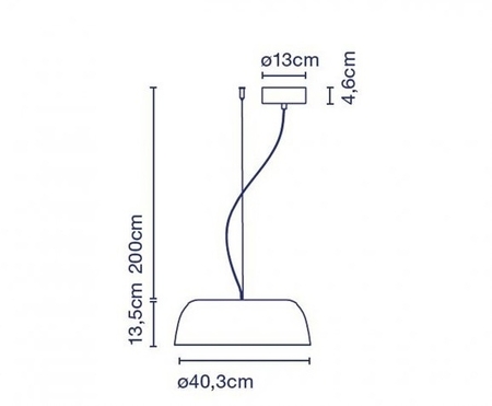 Marset Djembé 42.13 LED-Pendelleuchte Ø 40,3 cm