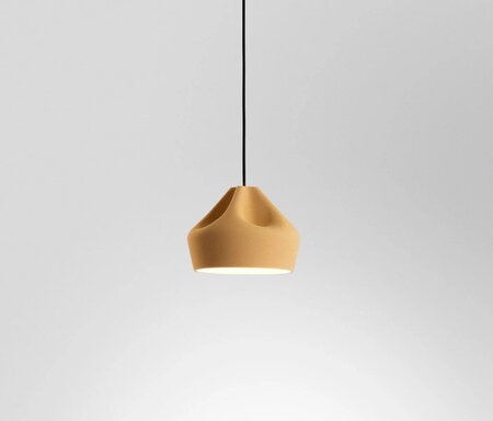 Marset Pleat Box 24 LED Pendelleuchte - ocher-white