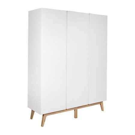 Quax Trendy Wardrobe 3 Doors - White