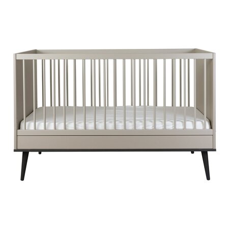 Quax Flow Bed 140*70 Cm - Stone - Bett