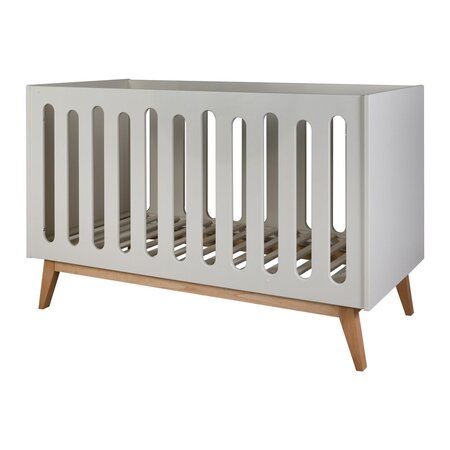 Quax Trendy Cot/Bench 140 * 70 Cm - Clay - Babybett