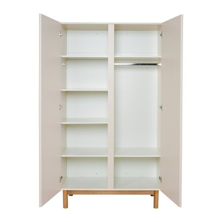 Quax, Quax Mood - Wardrobe 2 Doors - Clay - Schrank