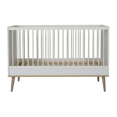Quax Flow Bed 140*70 Cm - White Babybett