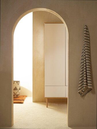 Quax Flow Wardrobe Xl - White & Oak Schrank