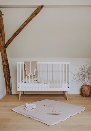 Quax Cocoon Bed 120*60 Cm - Ice White Bett