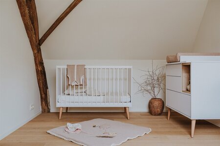 Quax Cocoon Bed 140*70 Cm - Ice White Bett