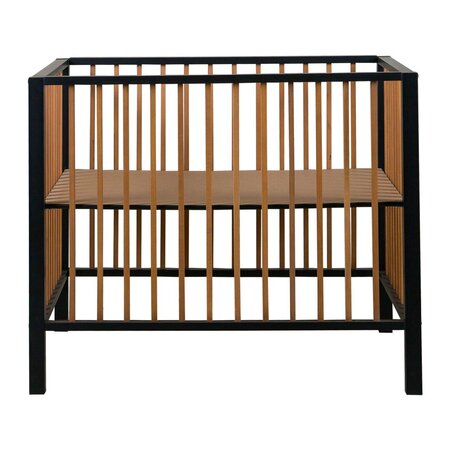 Quax Playpen Nordic - Black-Naturel Laufgitter