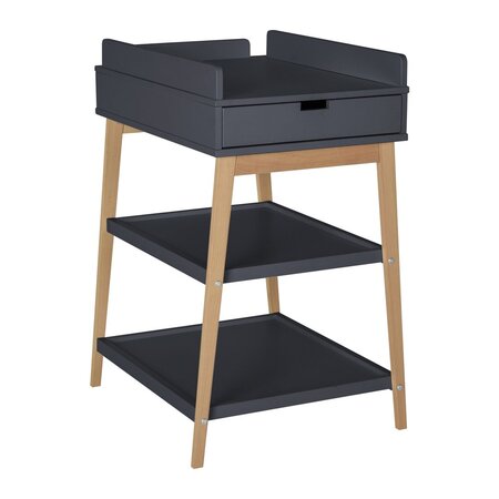 Quax Changing Table - Hip + Drawer - Moons./Nature Wickeltisch