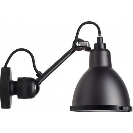 DCW Lampe Gras N°304 Bathroom Wandleuchte - Schwarz
