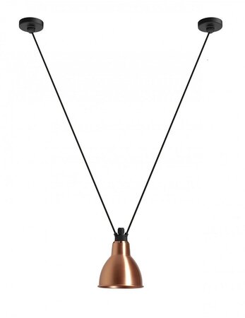 DCW Lampe Acrobates de Gras N°323 L Pendelleuchte Rund - Copper