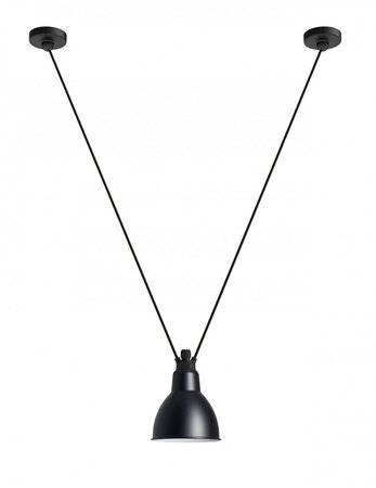 DCW Lampe Acrobates de Gras N°323 L Pendelleuchte Rund - Black
