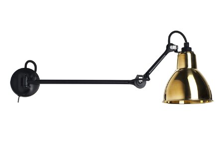 DCW Gras N°204 L40 SW - Wandleuchte: Messing