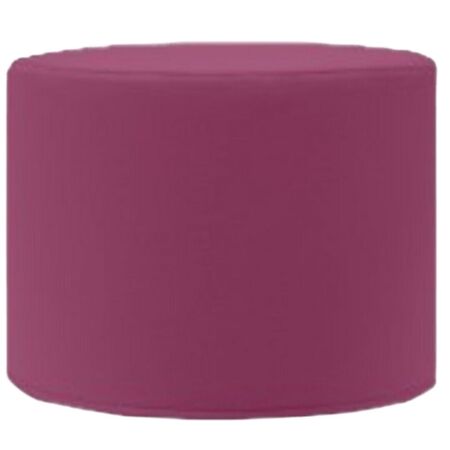 Softline Kleiner Hocker mit Tablett Drum von Softline Felt - 629 Berry